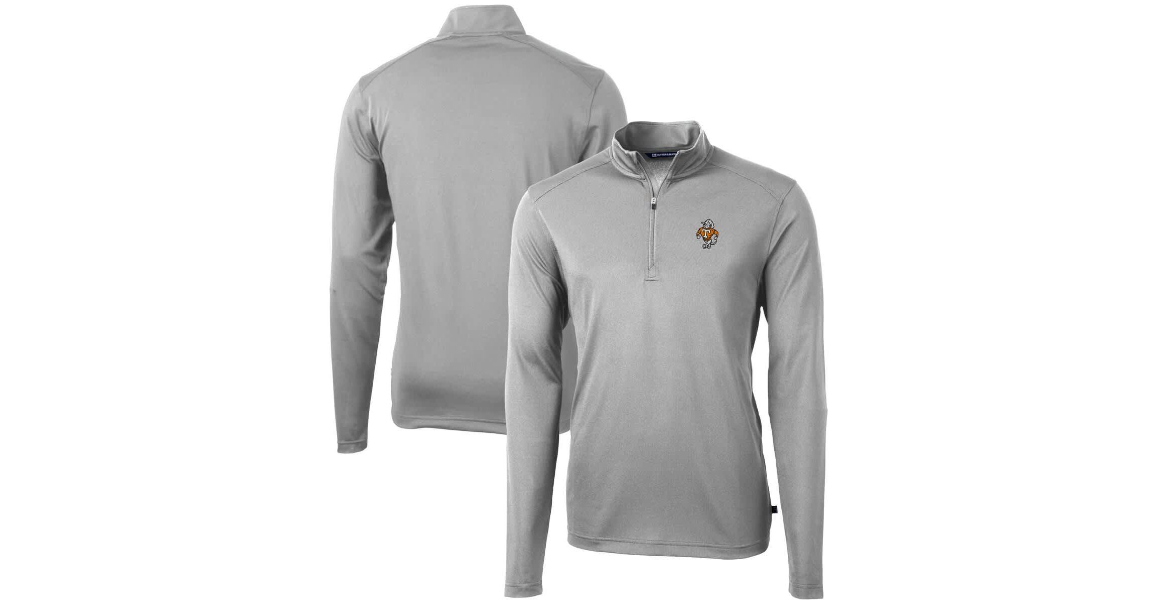 NCAA Tennessee Volunteers Vault DryTec Virtue Eco Pique Recycled Quarter-Zip Top