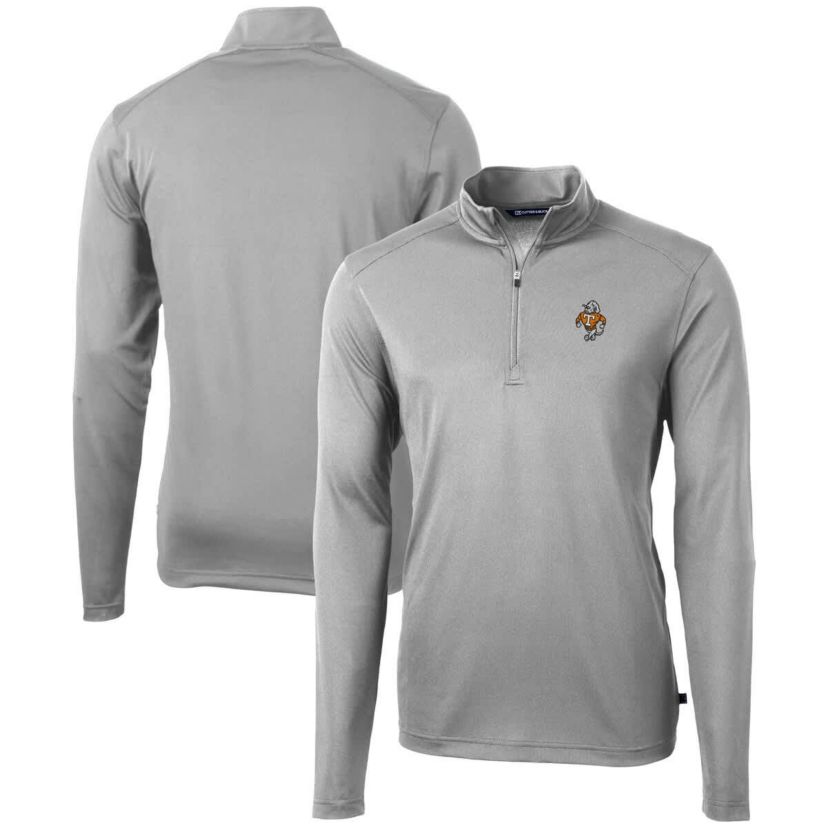 NCAA Tennessee Volunteers Vault DryTec Virtue Eco Pique Recycled Quarter-Zip Top