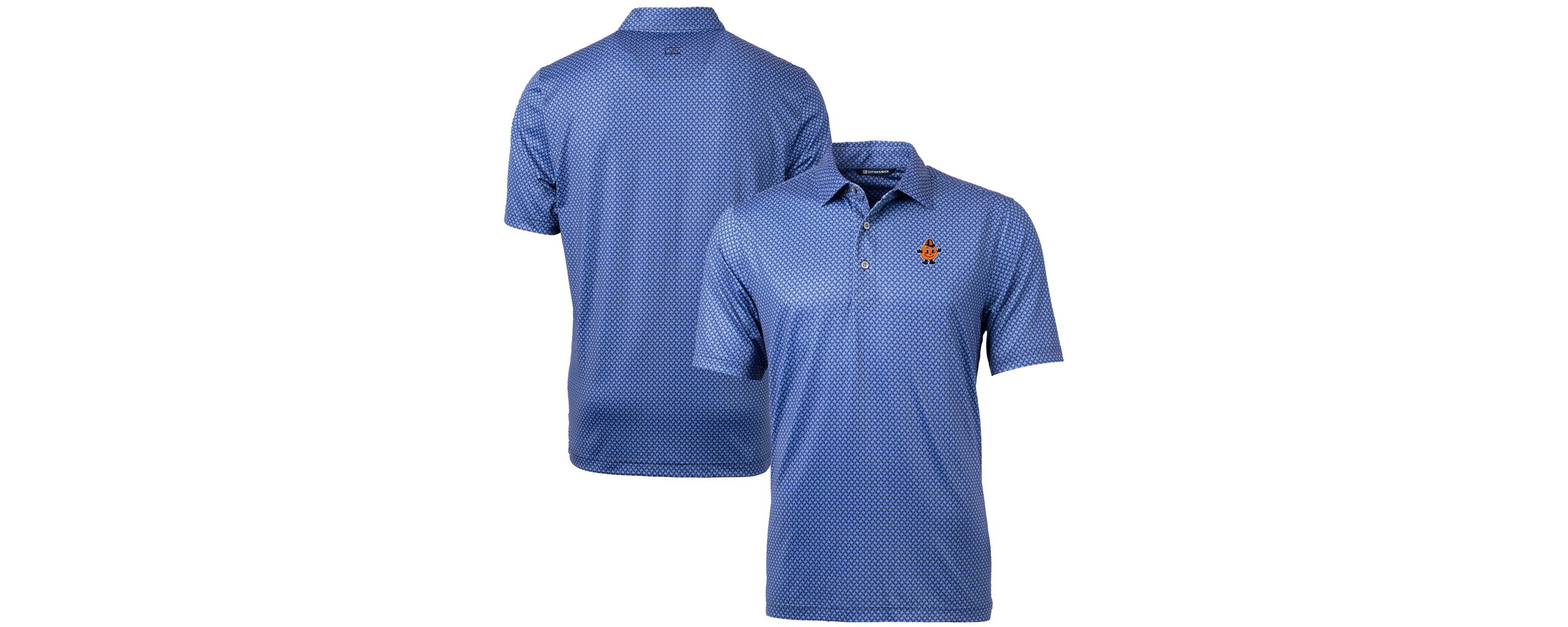 Syracuse Orange NCAA Syracuse Vault Pike Banner Print Stretch Polo