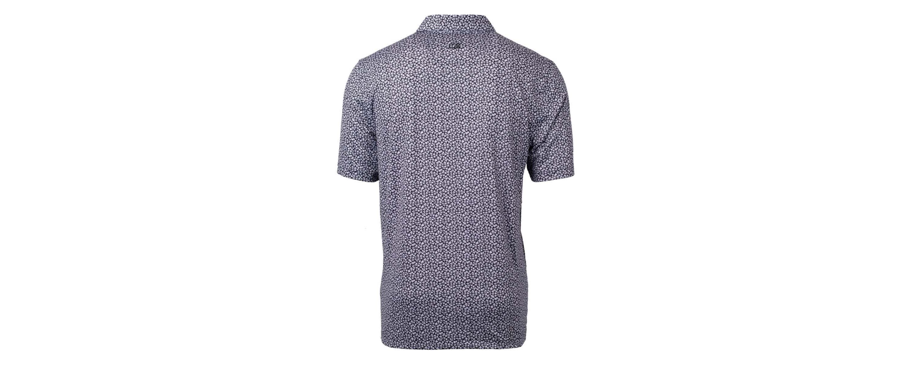 NCAA Texas A&M Aggies Vault Pike Magnolia Print Stretch Polo