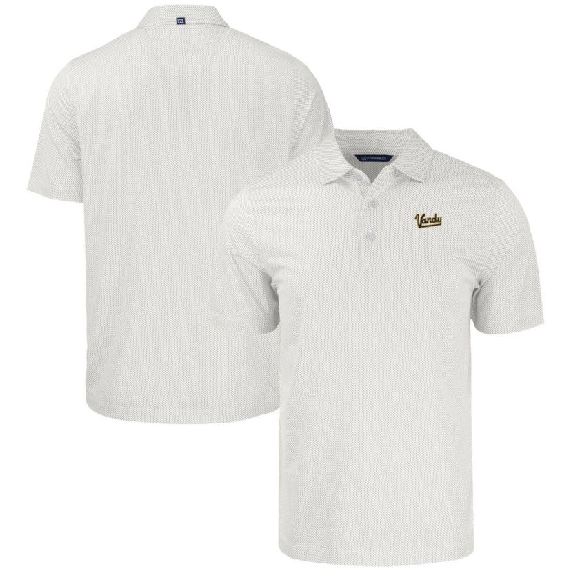 NCAA Vanderbilt Commodores Vault Pike Eco Symmetry Print Stretch Recycled Polo