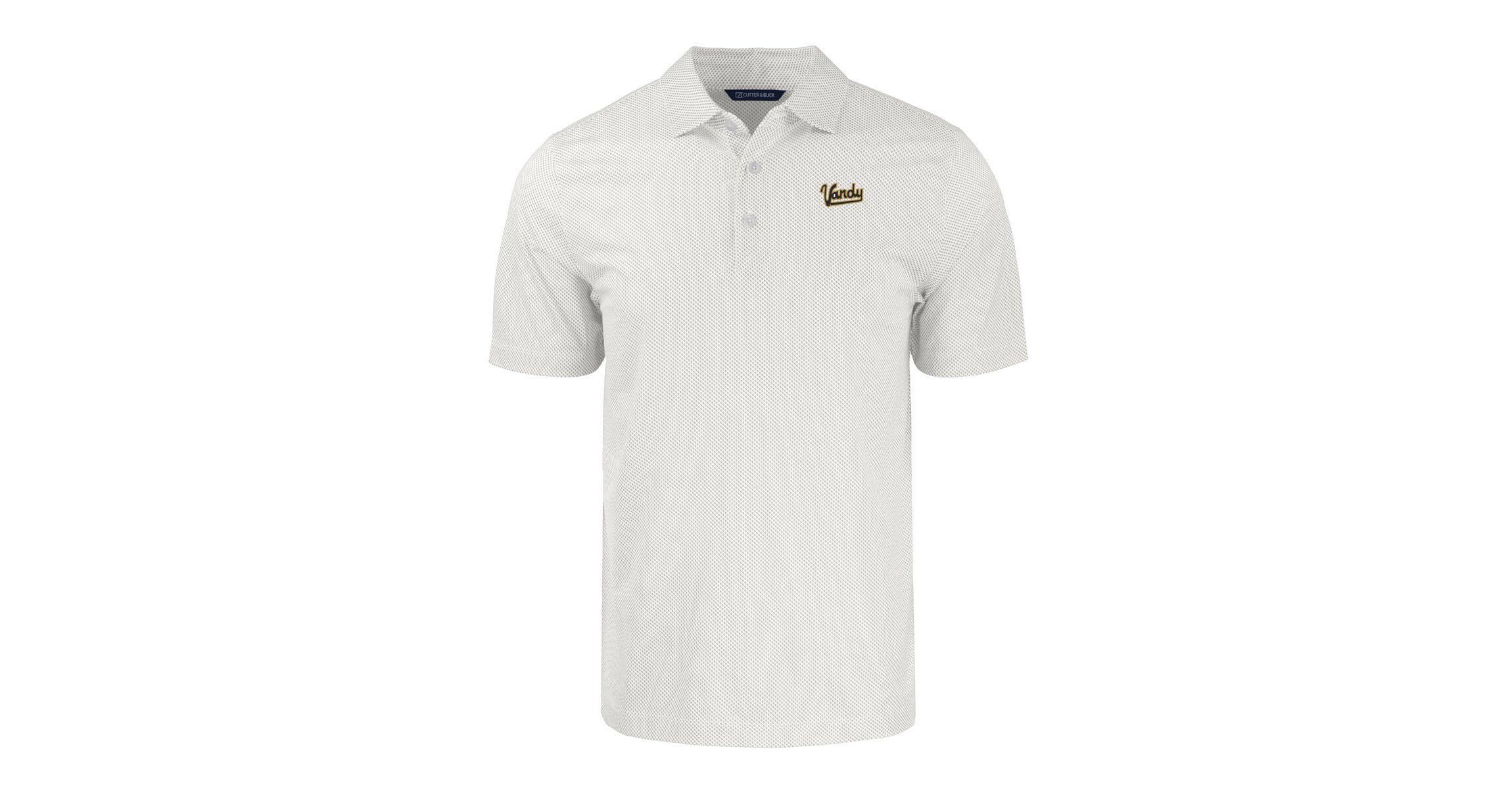 NCAA Vanderbilt Commodores Vault Pike Eco Symmetry Print Stretch Recycled Polo