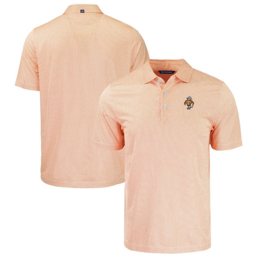 NCAA Tennessee Volunteers Vault Pike Eco Symmetry Print Stretch Recycled Polo
