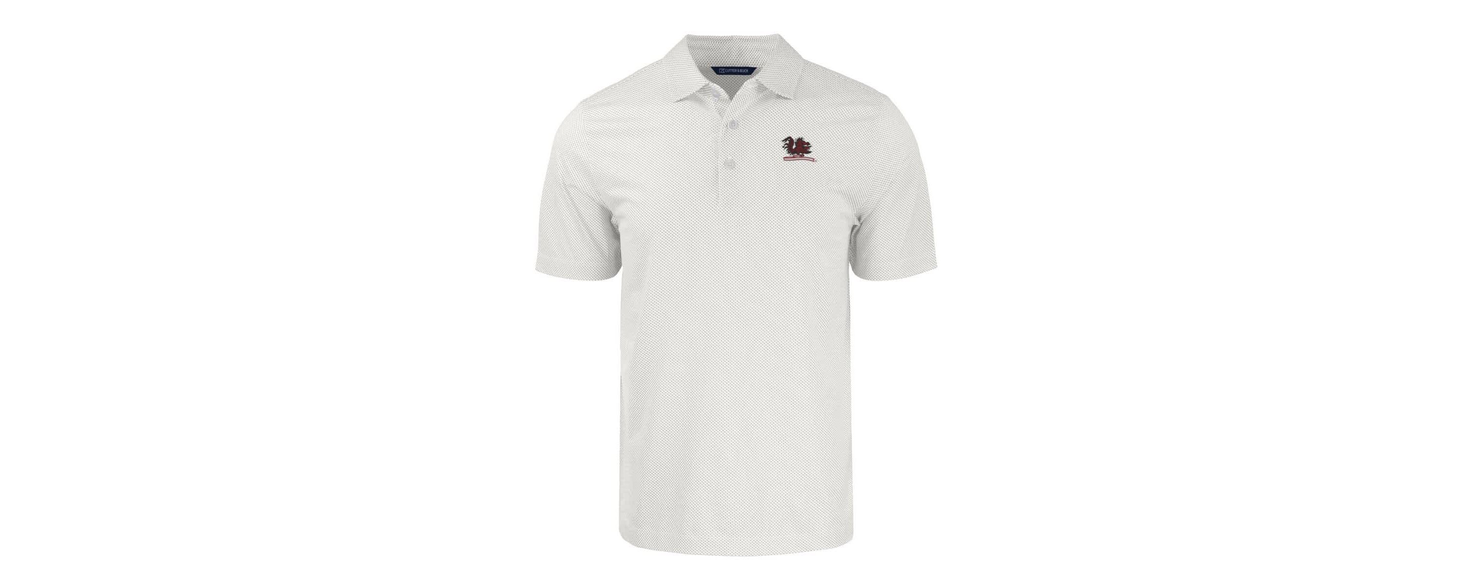 NCAA South Carolina Gamecocks Vault Pike Eco Symmetry Print Stretch Recycled Polo