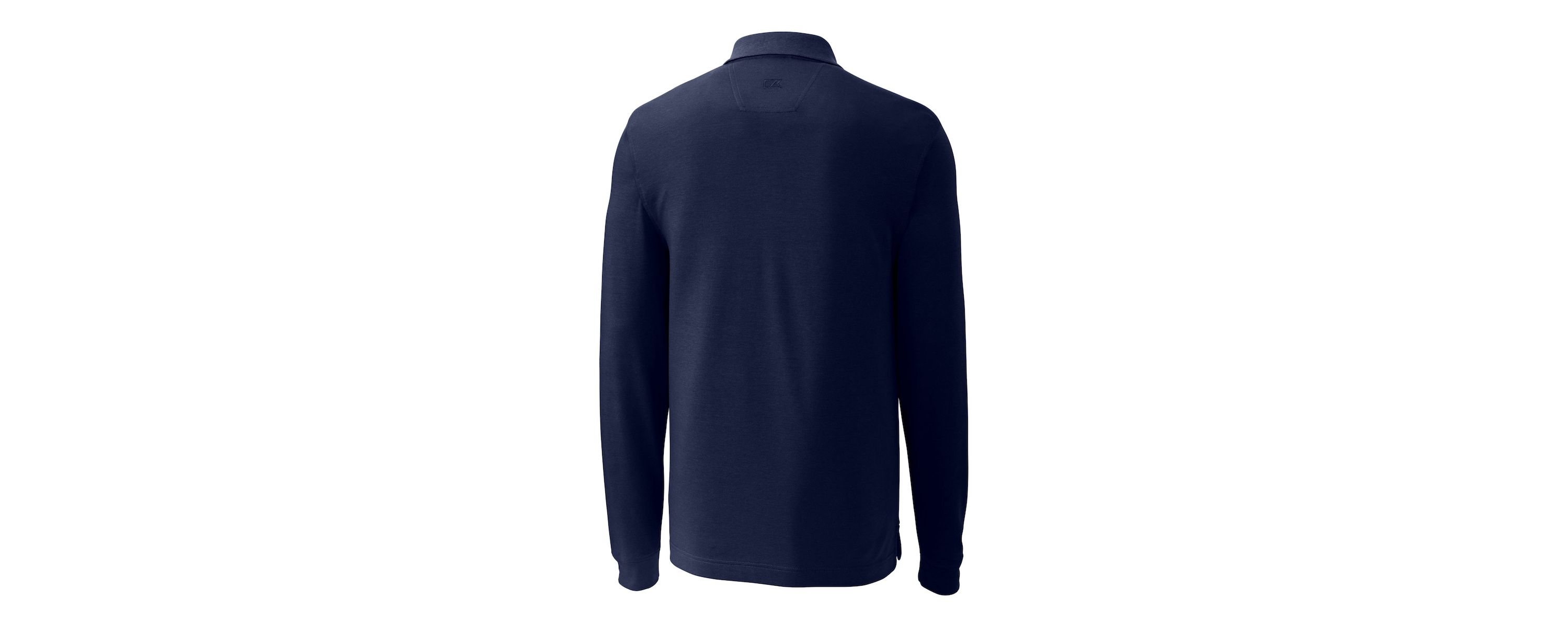 Syracuse Orange NCAA Syracuse Advantage Tri-Blend Pique Long Sleeve DryTec Polo