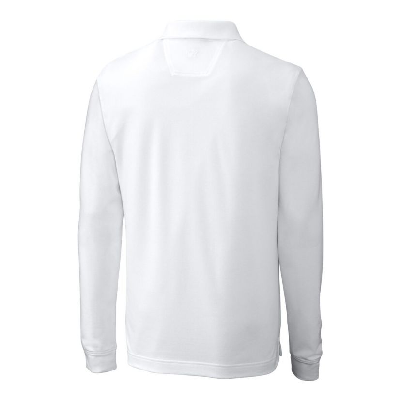 NCAA Texas Longhorns Advantage Tri-Blend Pique Long Sleeve DryTec Polo