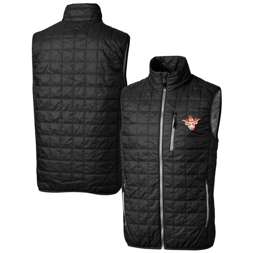 NCAA Texas Longhorns Vault Rainier PrimaLoft Eco Insulated Full-Zip Puffer Vest