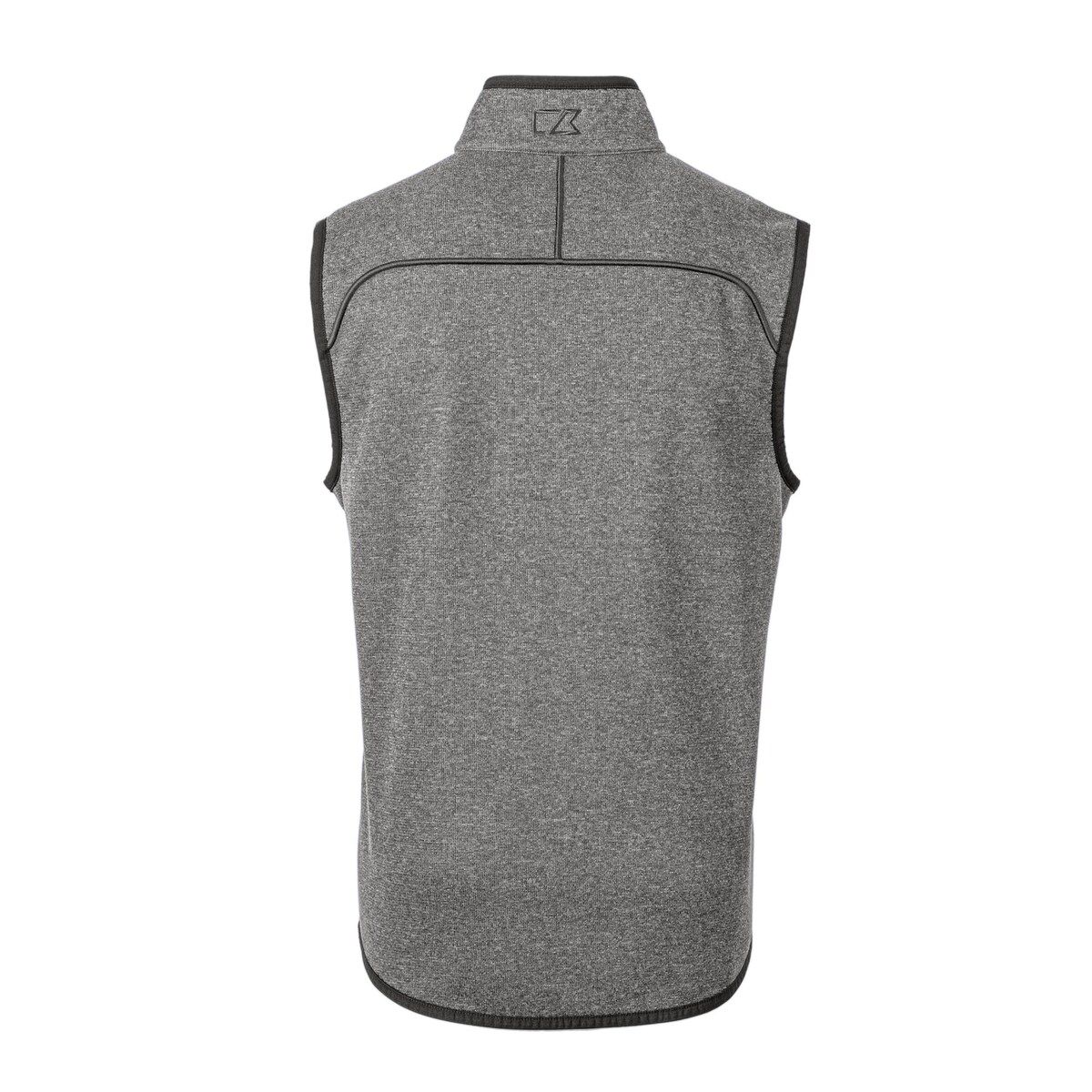 NCAA Heather South Carolina Gamecocks Vault Mainsail Sweater Knit Fleece Full-Zip Vest