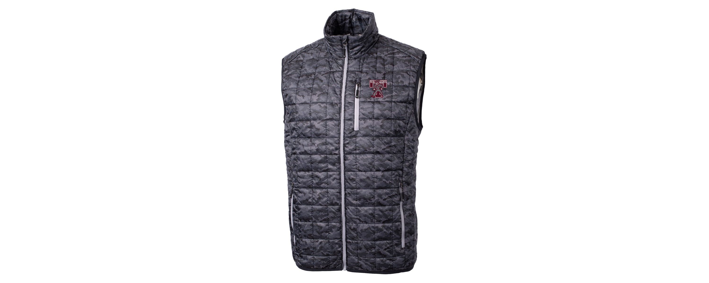 NCAA Texas A&M Aggies Vault Rainier PrimaLoft Eco Insulated Full-Zip Puffer Vest