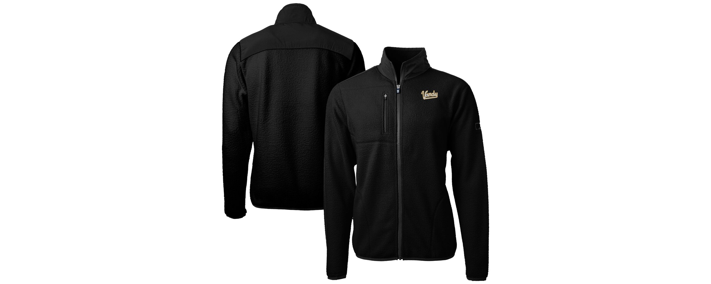 NCAA Vanderbilt Commodores Vault Cascade Eco Sherpa Fleece Full-Zip Jacket