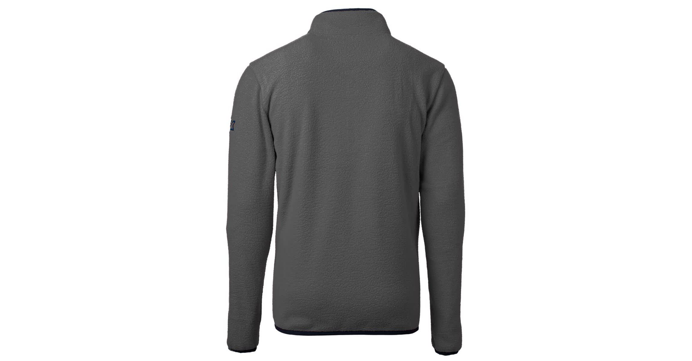 NCAA SMU Mustangs Vault Cascade Eco Sherpa Fleece Quarter-Zip Pullover Jacket
