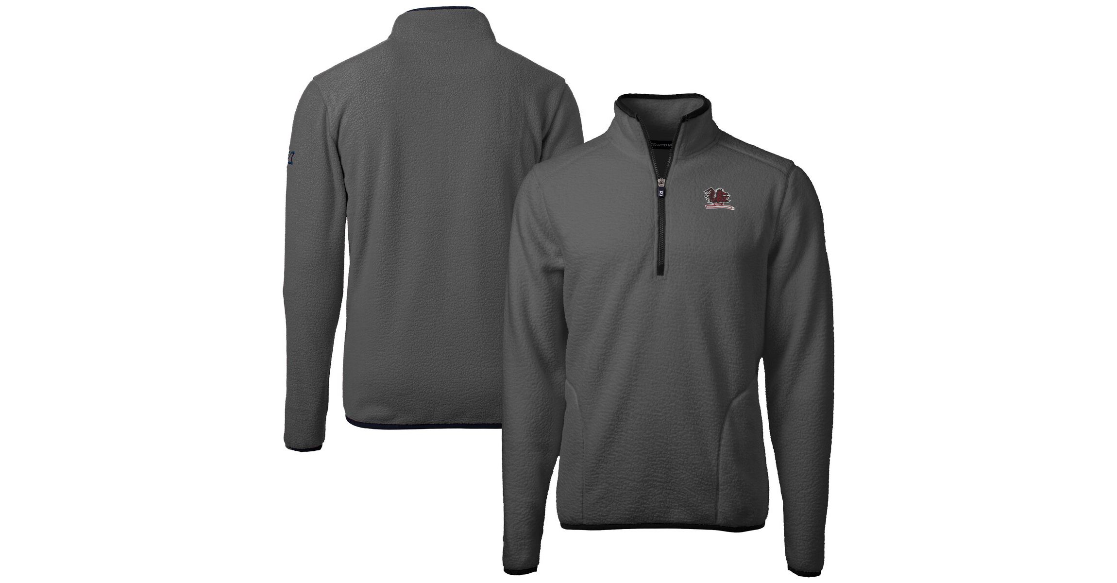 NCAA South Carolina Gamecocks Vault Cascade Eco Sherpa Fleece Quarter-Zip Pullover Jacket