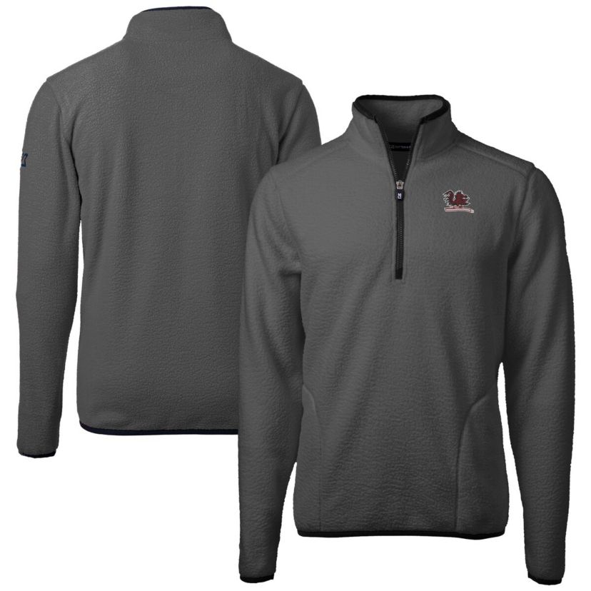 NCAA South Carolina Gamecocks Vault Cascade Eco Sherpa Fleece Quarter-Zip Pullover Jacket