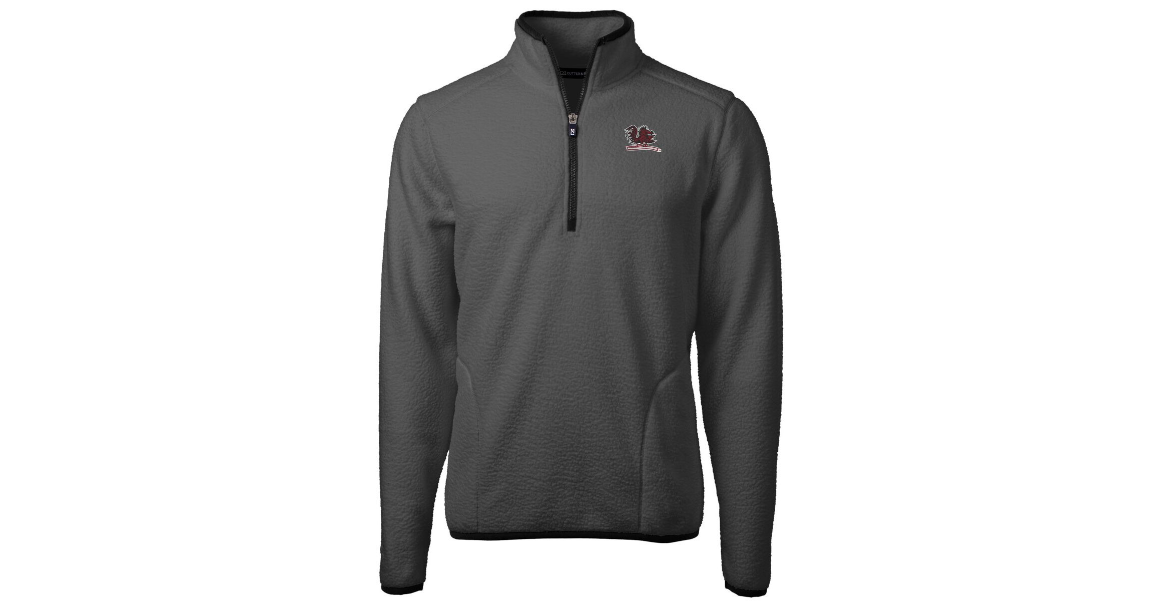 NCAA South Carolina Gamecocks Vault Cascade Eco Sherpa Fleece Quarter-Zip Pullover Jacket