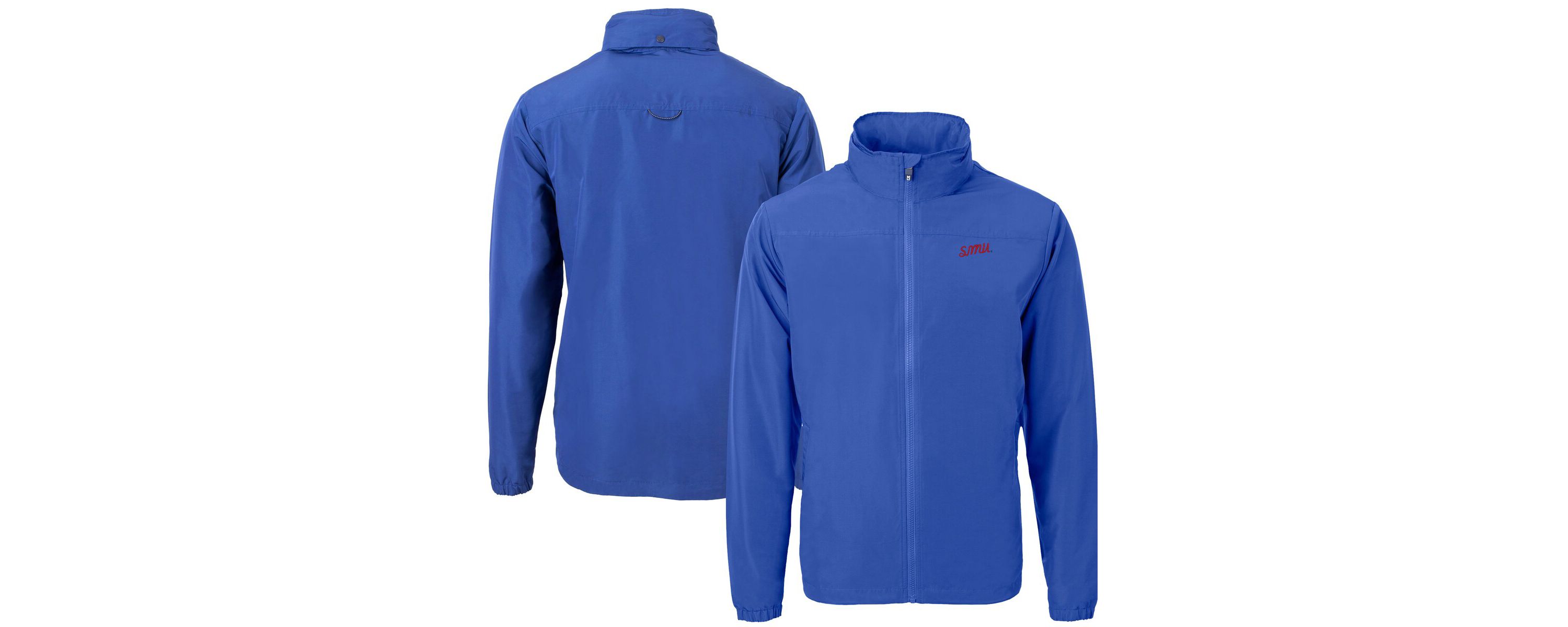 NCAA SMU Mustangs Vault Charter Eco Recycled Full-Zip Jacket