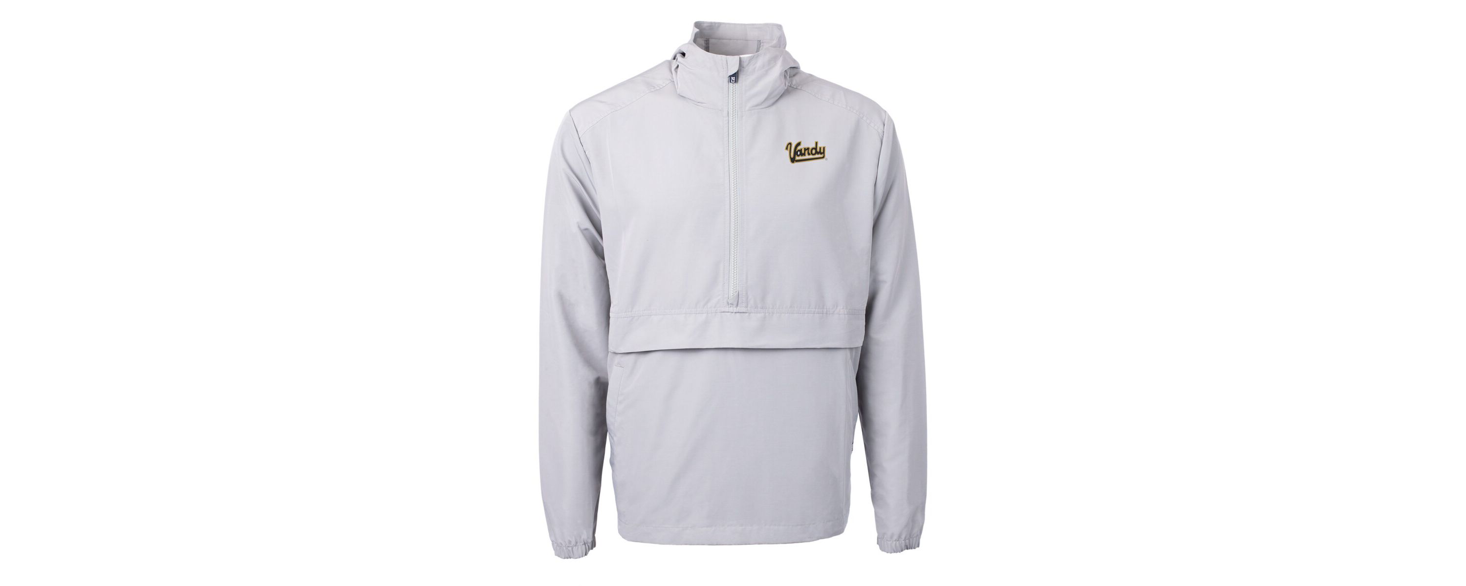 NCAA Vanderbilt Commodores Vault Charter Eco Recycled Half-Zip Anorak Jacket