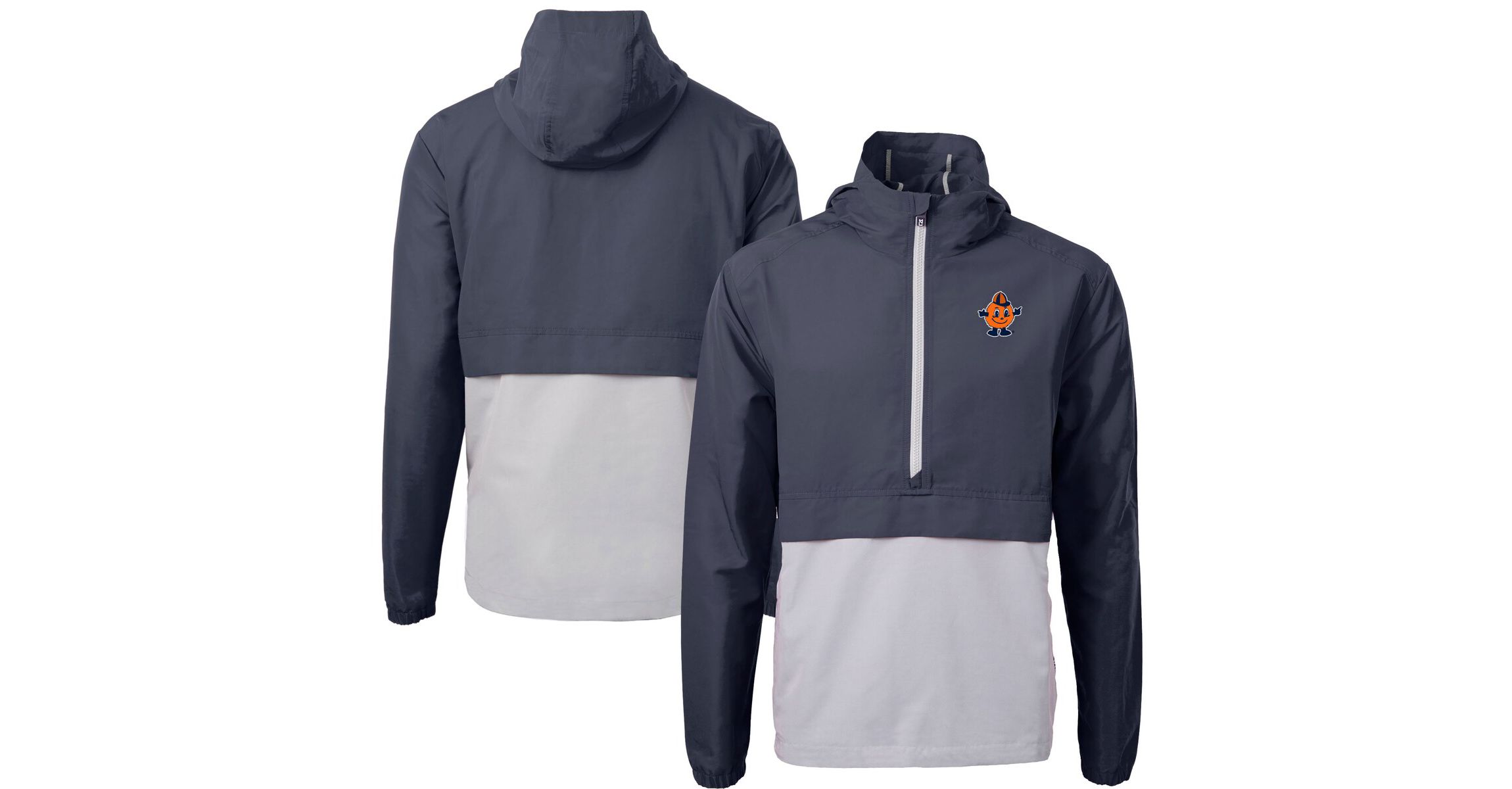 Syracuse Orange NCAA Syracuse Vault Charter Eco Recycled Half-Zip Anorak Jacket