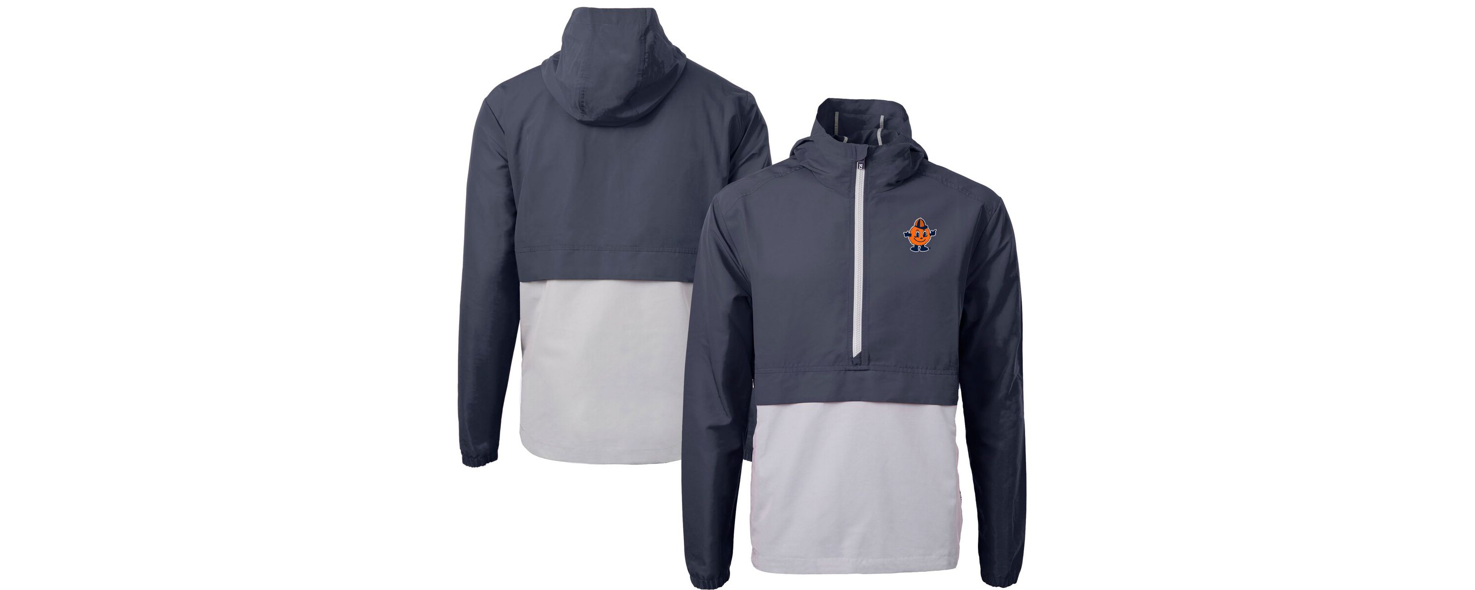 Syracuse Orange NCAA Syracuse Vault Charter Eco Recycled Half-Zip Anorak Jacket