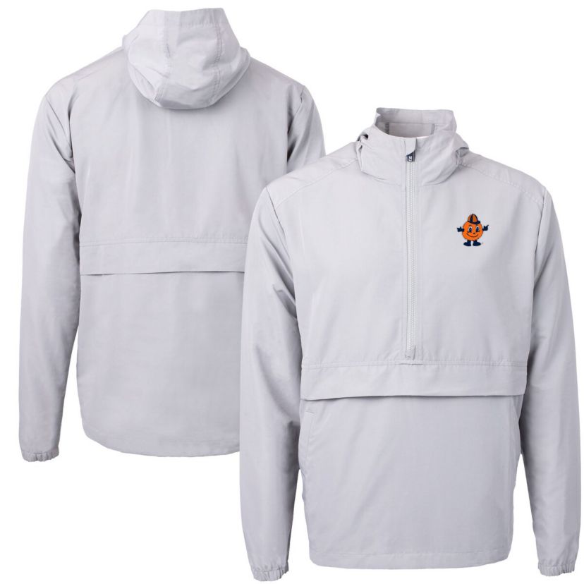 Syracuse Orange NCAA Syracuse Vault Charter Eco Recycled Half-Zip Anorak Jacket