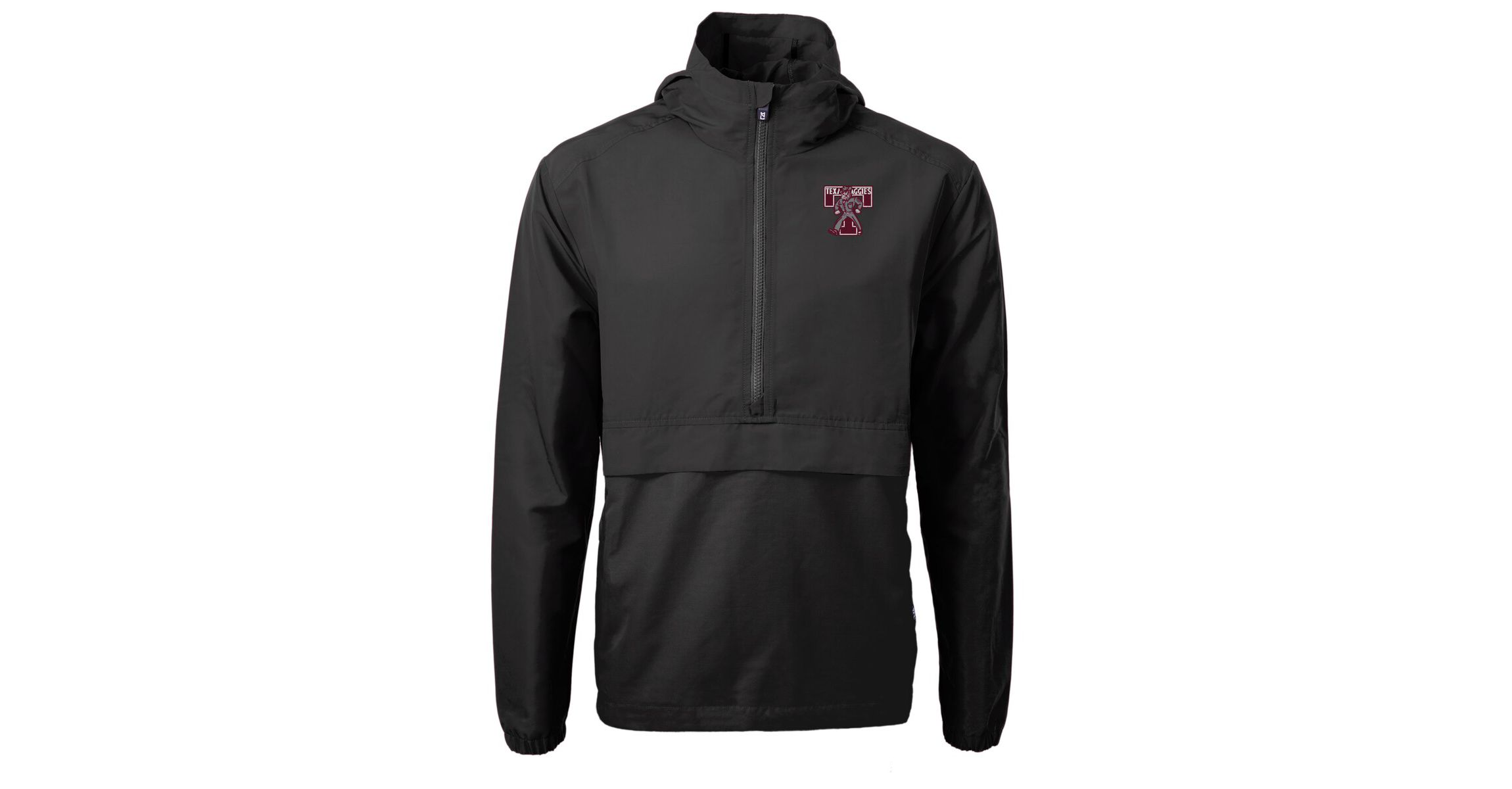 NCAA Texas A&M Aggies Vault Charter Eco Recycled Half-Zip Anorak Jacket