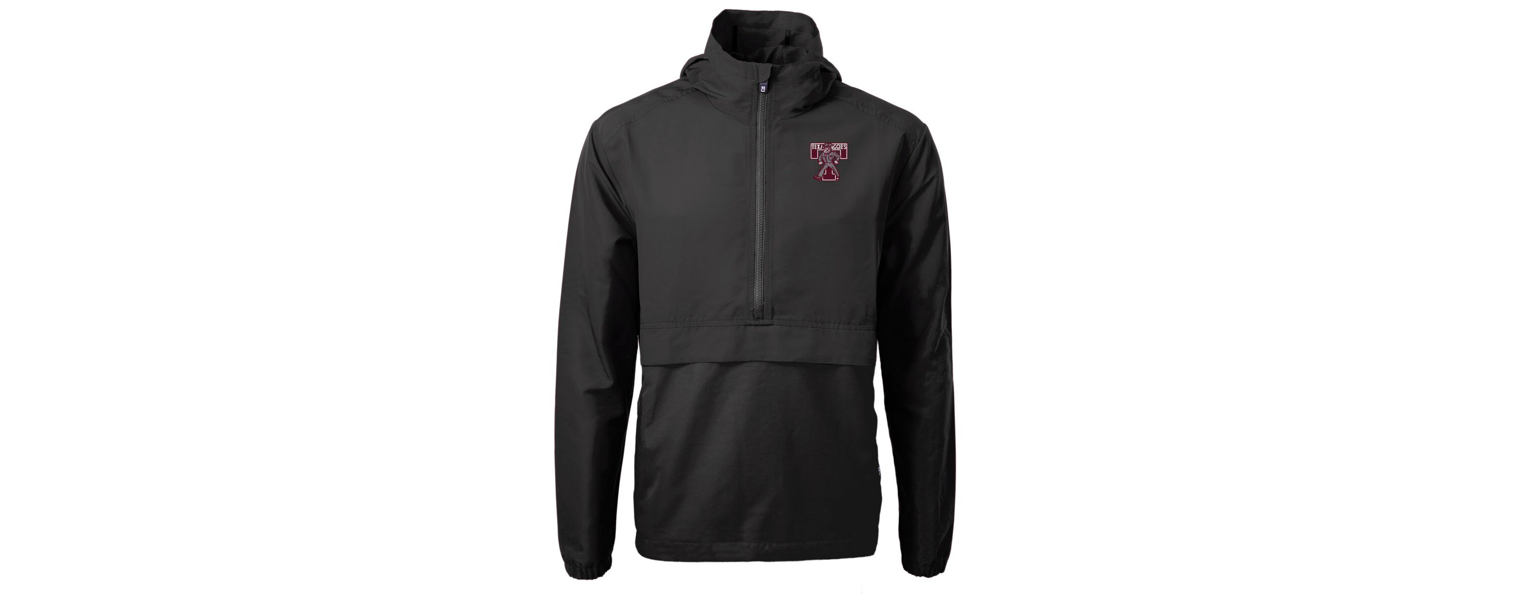 NCAA Texas A&M Aggies Vault Charter Eco Recycled Half-Zip Anorak Jacket