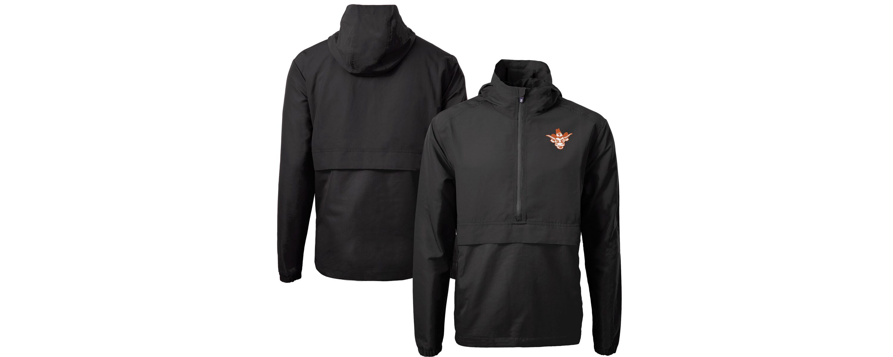 NCAA Texas Longhorns Vault Charter Eco Recycled Half-Zip Anorak Jacket