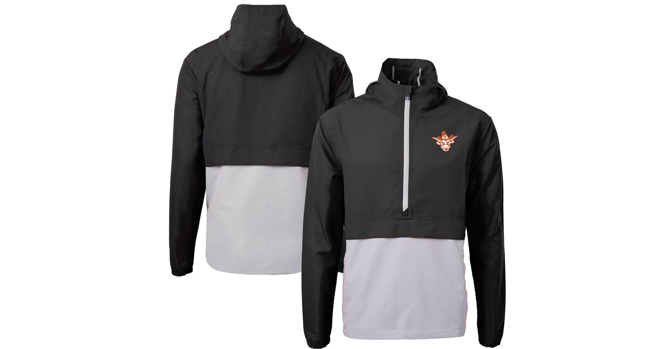 NCAA Texas Longhorns Vault Charter Eco Recycled Half-Zip Anorak Jacket