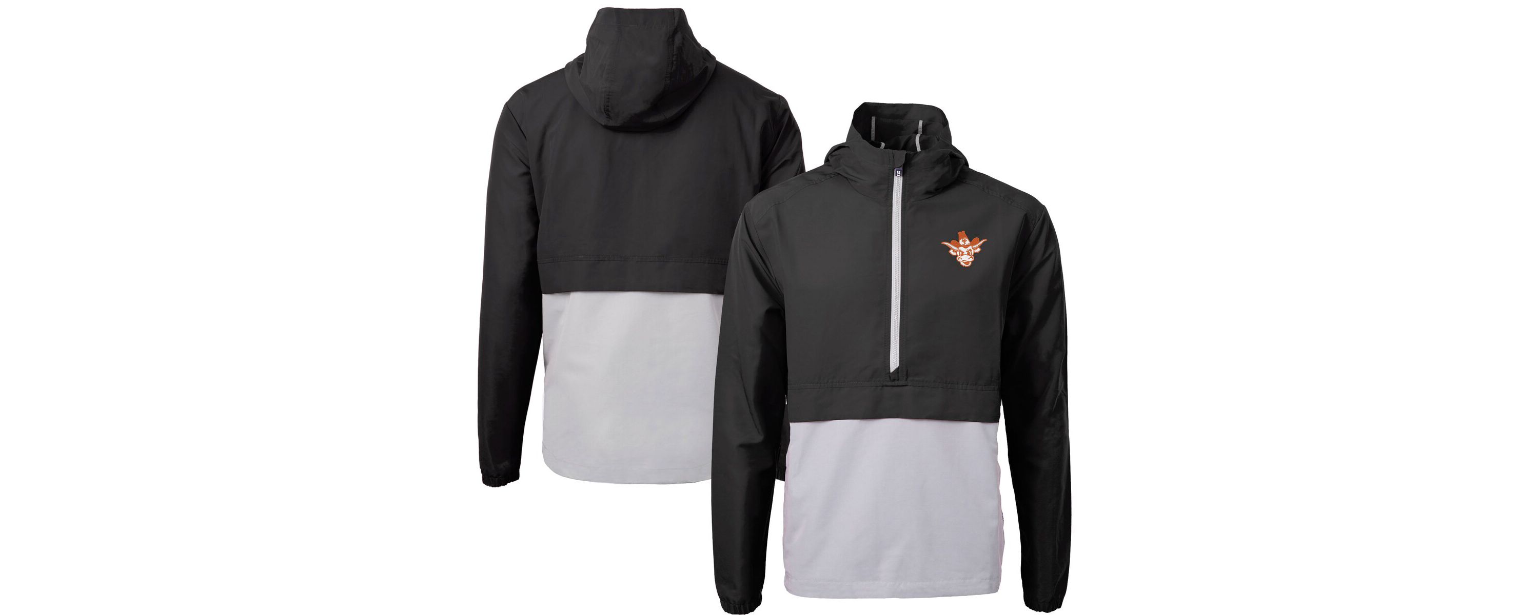 NCAA Texas Longhorns Vault Charter Eco Recycled Half-Zip Anorak Jacket