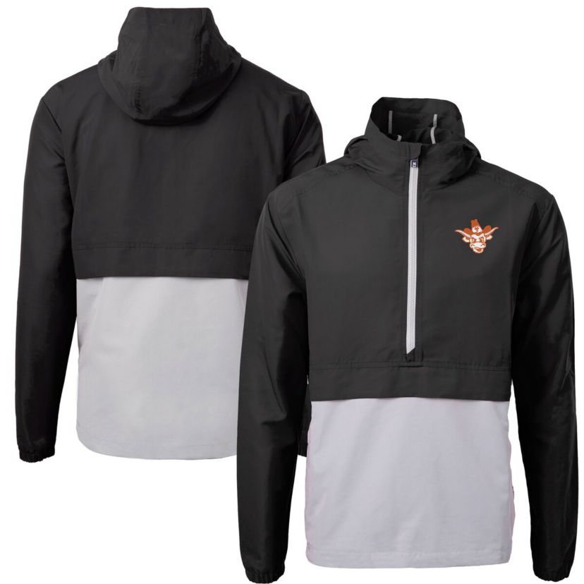 NCAA Texas Longhorns Vault Charter Eco Recycled Half-Zip Anorak Jacket
