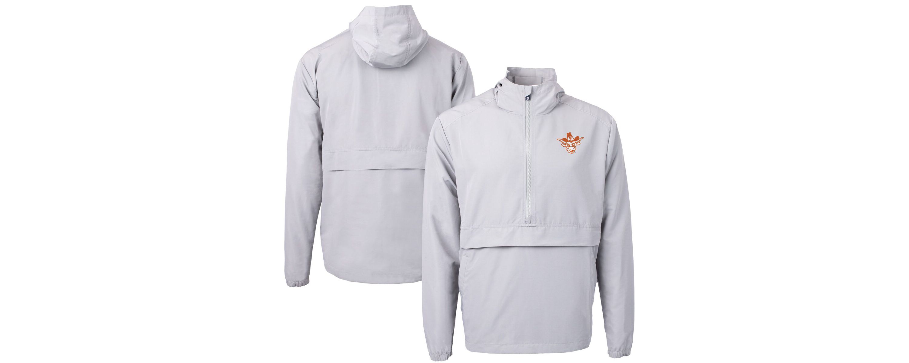 NCAA Texas Longhorns Vault Charter Eco Recycled Half-Zip Anorak Jacket