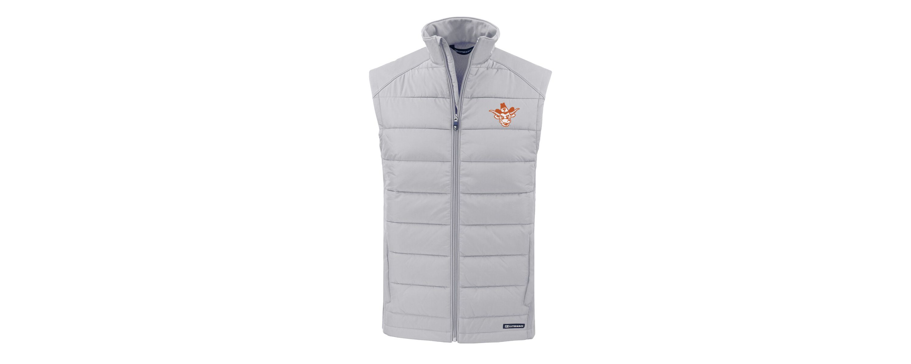 NCAA Texas Longhorns Vault Evoke Hybrid Eco Softshell Recycled Full-Zip Vest