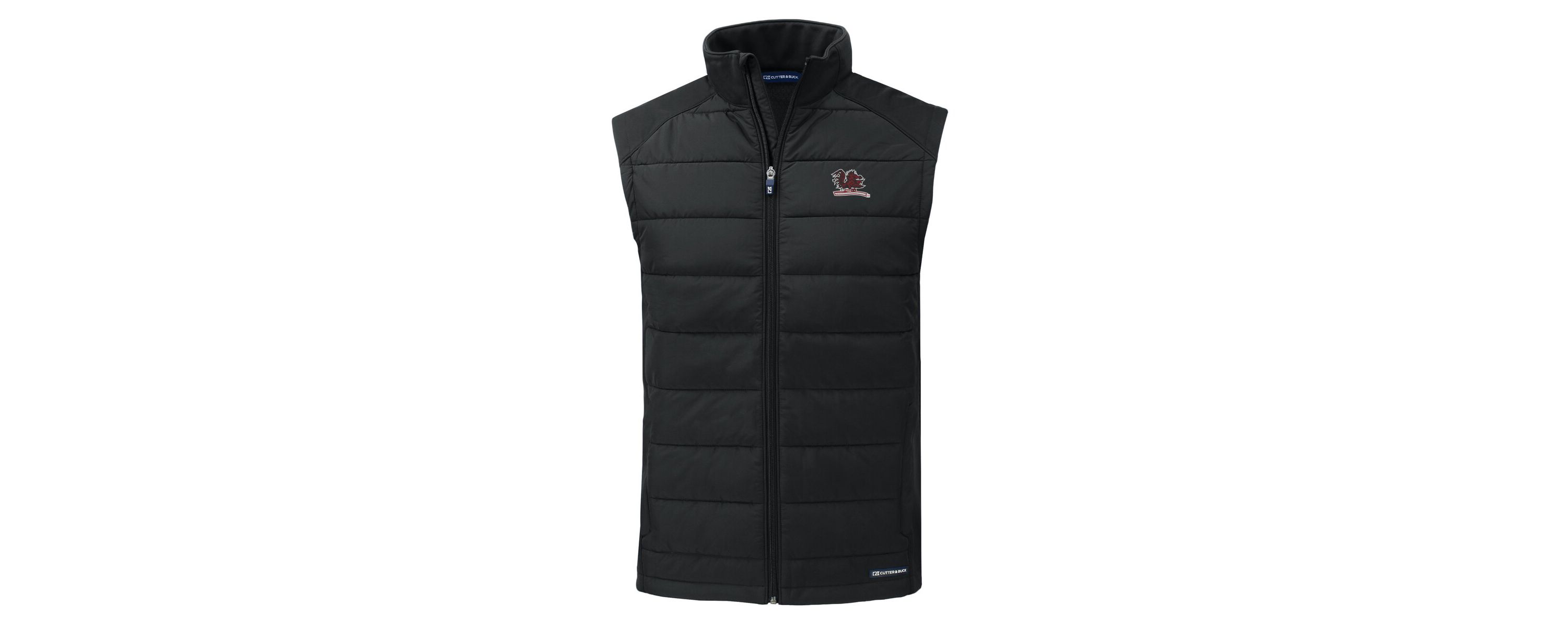 NCAA South Carolina Gamecocks Vault Evoke Hybrid Eco Softshell Recycled Full-Zip Vest