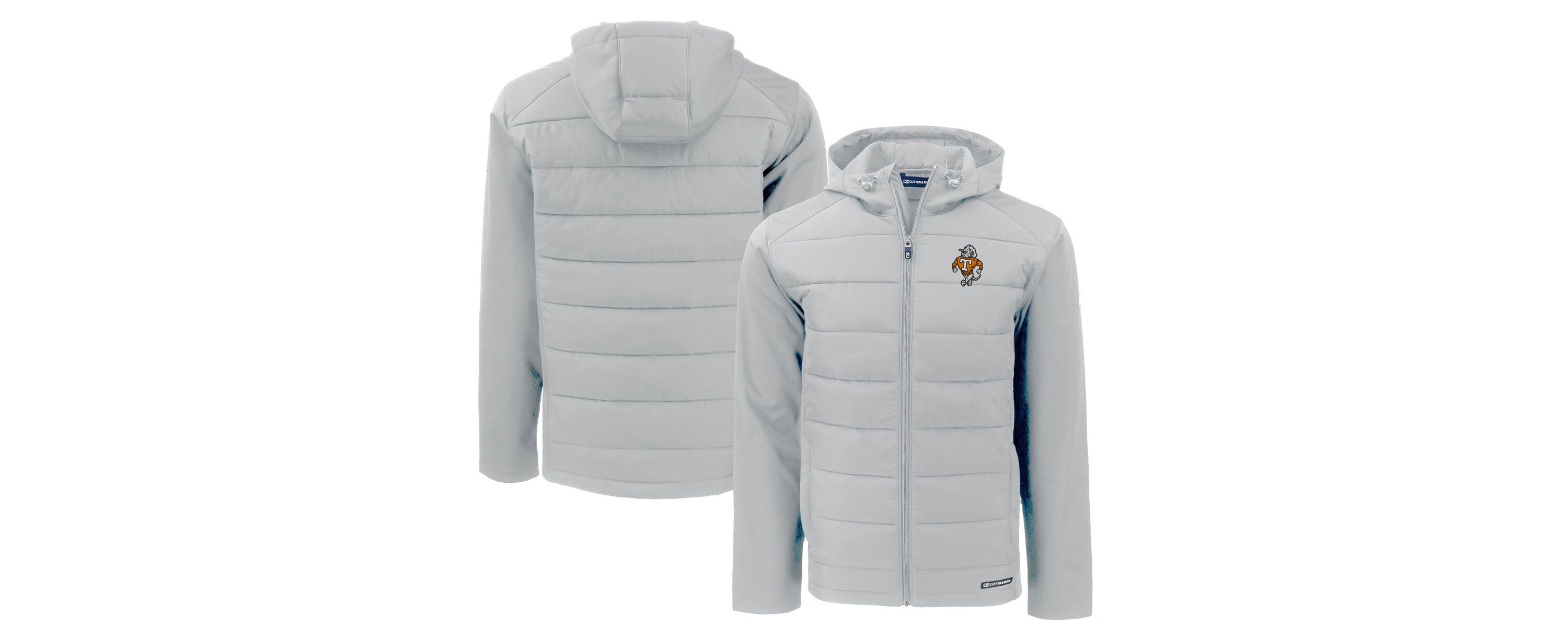 NCAA Tennessee Volunteers Vault Evoke Hybrid Eco Softshell Recycled Full-Zip Hooded Jacket
