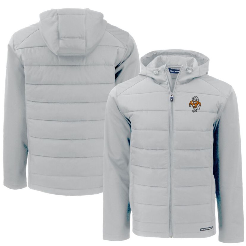 NCAA Tennessee Volunteers Vault Evoke Hybrid Eco Softshell Recycled Full-Zip Hooded Jacket