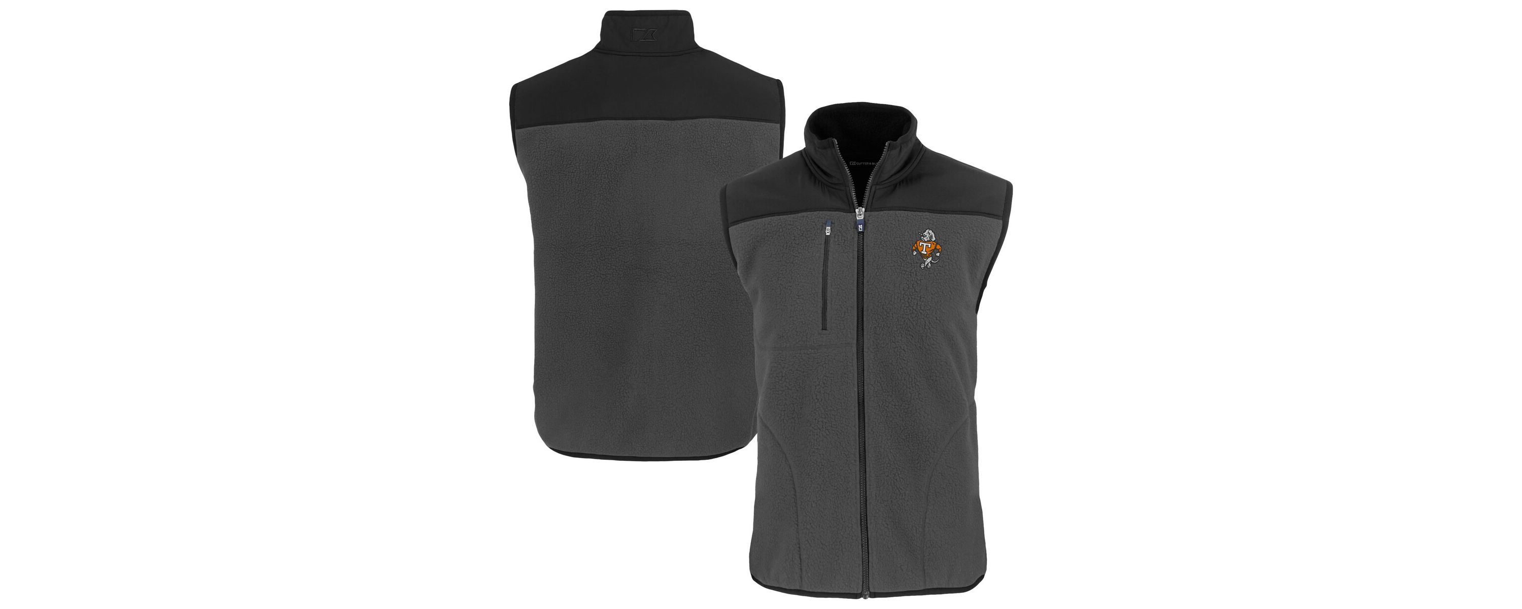 NCAA Tennessee Volunteers Vault Cascade Eco Sherpa Fleece Full-Zip Vest