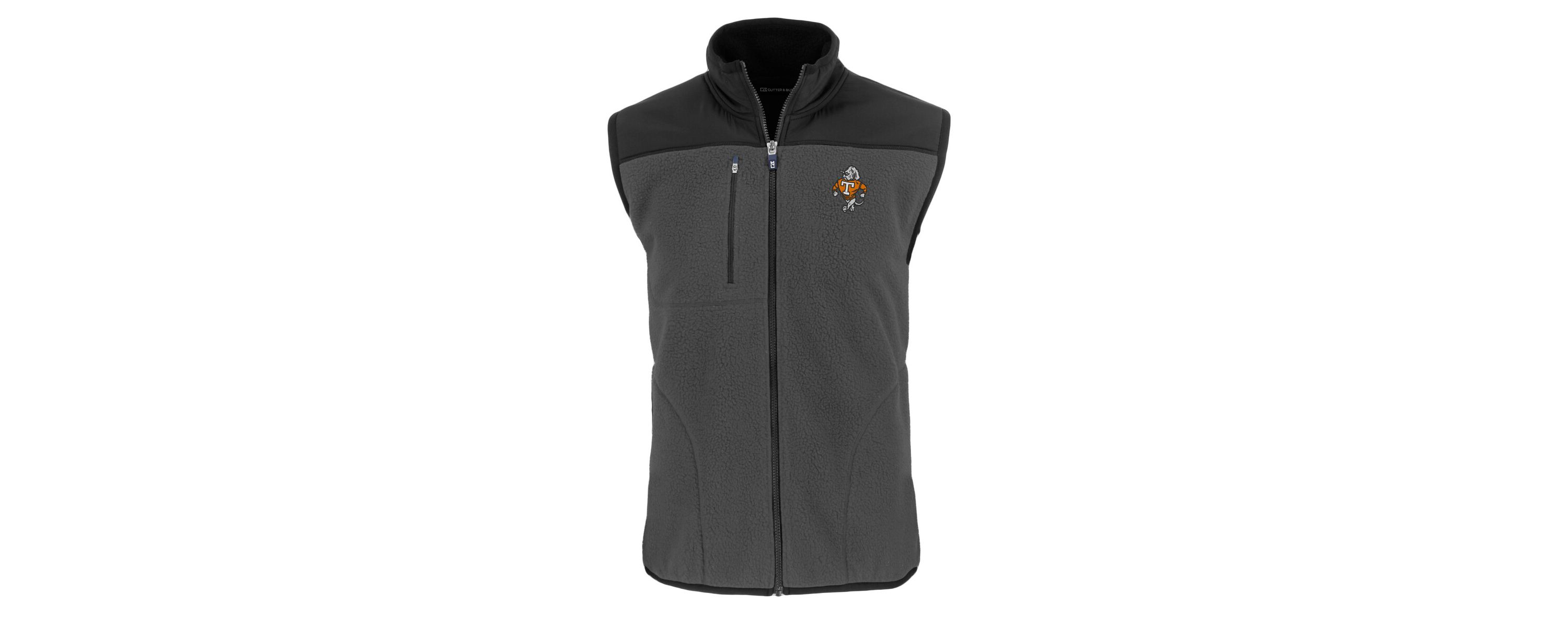 NCAA Tennessee Volunteers Vault Cascade Eco Sherpa Fleece Full-Zip Vest