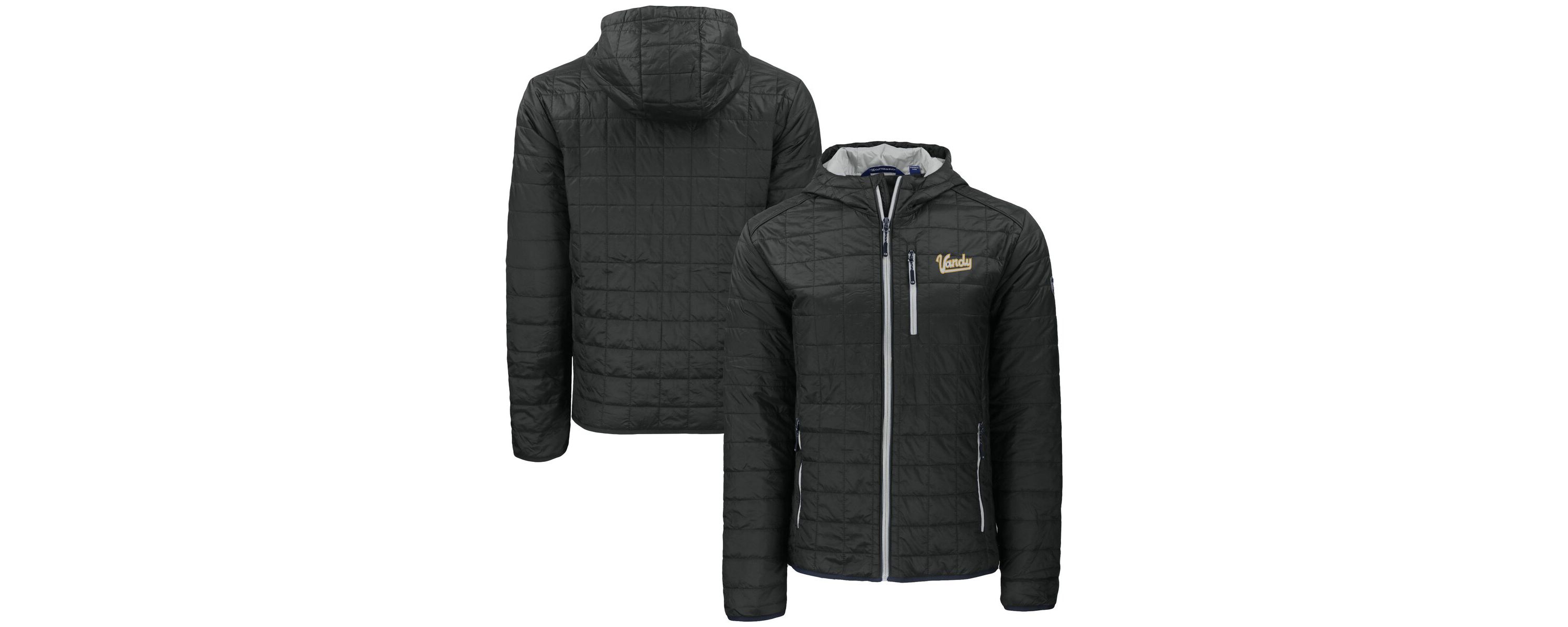 NCAA Vanderbilt Commodores Vault Rainier Primaloft Eco Full-Zip Hooded Jacket