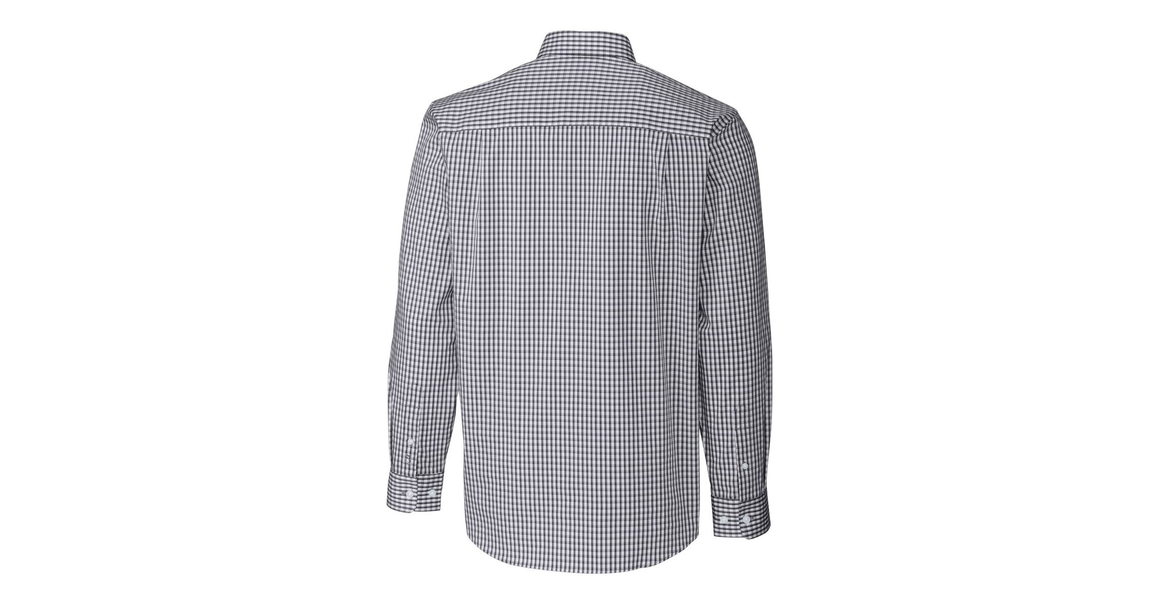 NCAA South Carolina Gamecocks Vault Easy Care Stretch Gingham Long Sleeve Dress Shirt