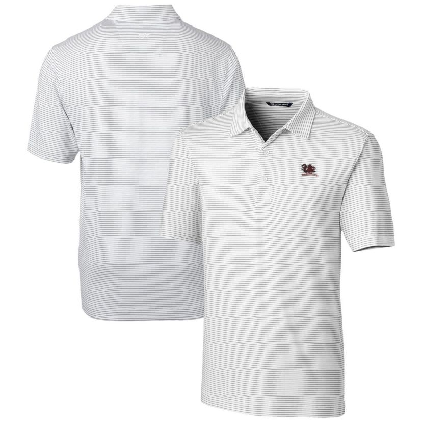 NCAA South Carolina Gamecocks Vault Forge Pencil Stripe Stretch Polo