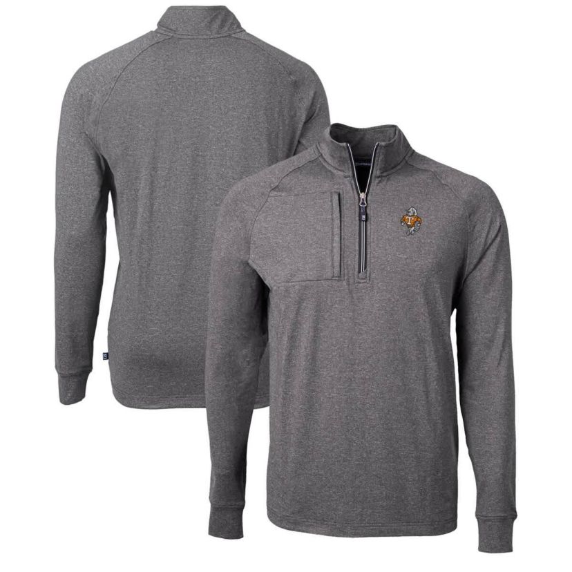 NCAA Tennessee Volunteers Vault Adapt Eco Knit ed Recycled Raglan Quarter-Zip Top