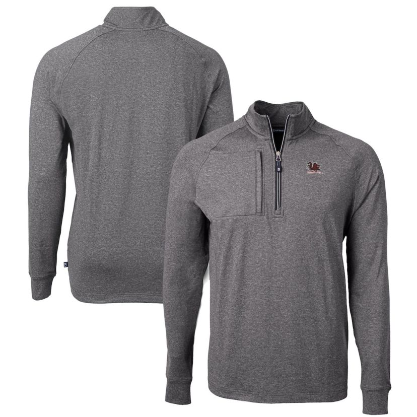 NCAA South Carolina Gamecocks Vault Adapt Eco Knit ed Recycled Raglan Quarter-Zip Top