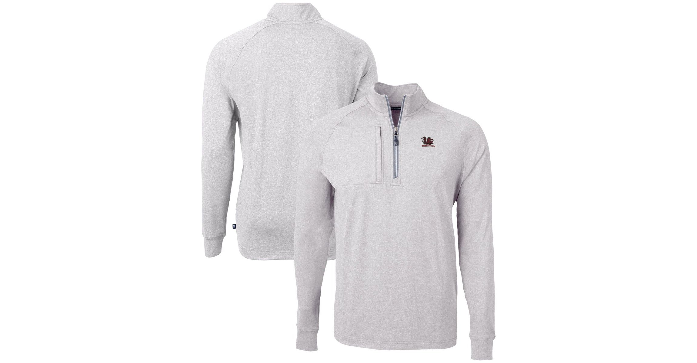 NCAA South Carolina Gamecocks Vault Adapt Eco Knit ed Recycled Raglan Quarter-Zip Top