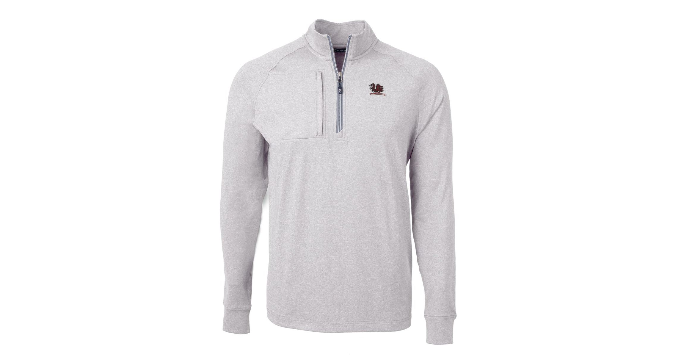 NCAA South Carolina Gamecocks Vault Adapt Eco Knit ed Recycled Raglan Quarter-Zip Top