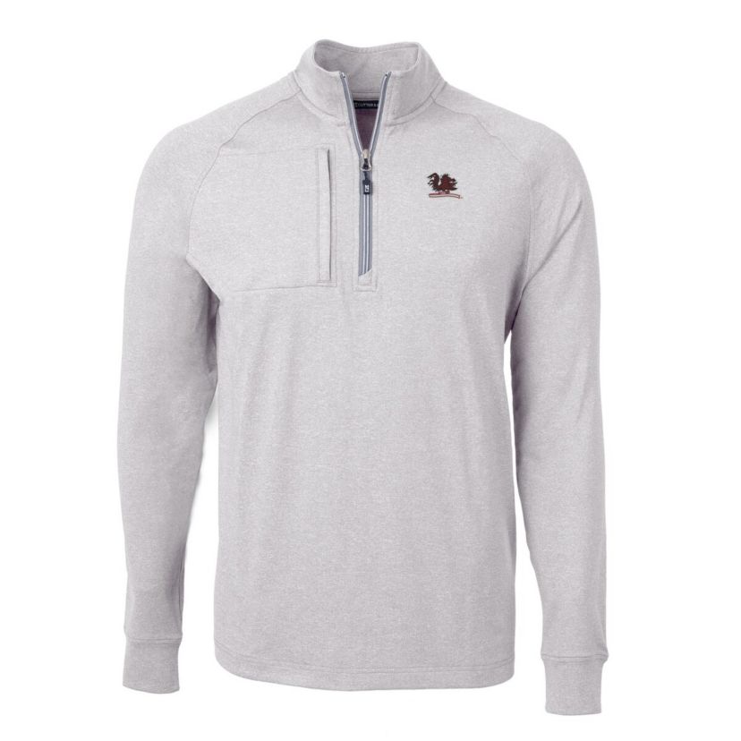 NCAA South Carolina Gamecocks Vault Adapt Eco Knit ed Recycled Raglan Quarter-Zip Top