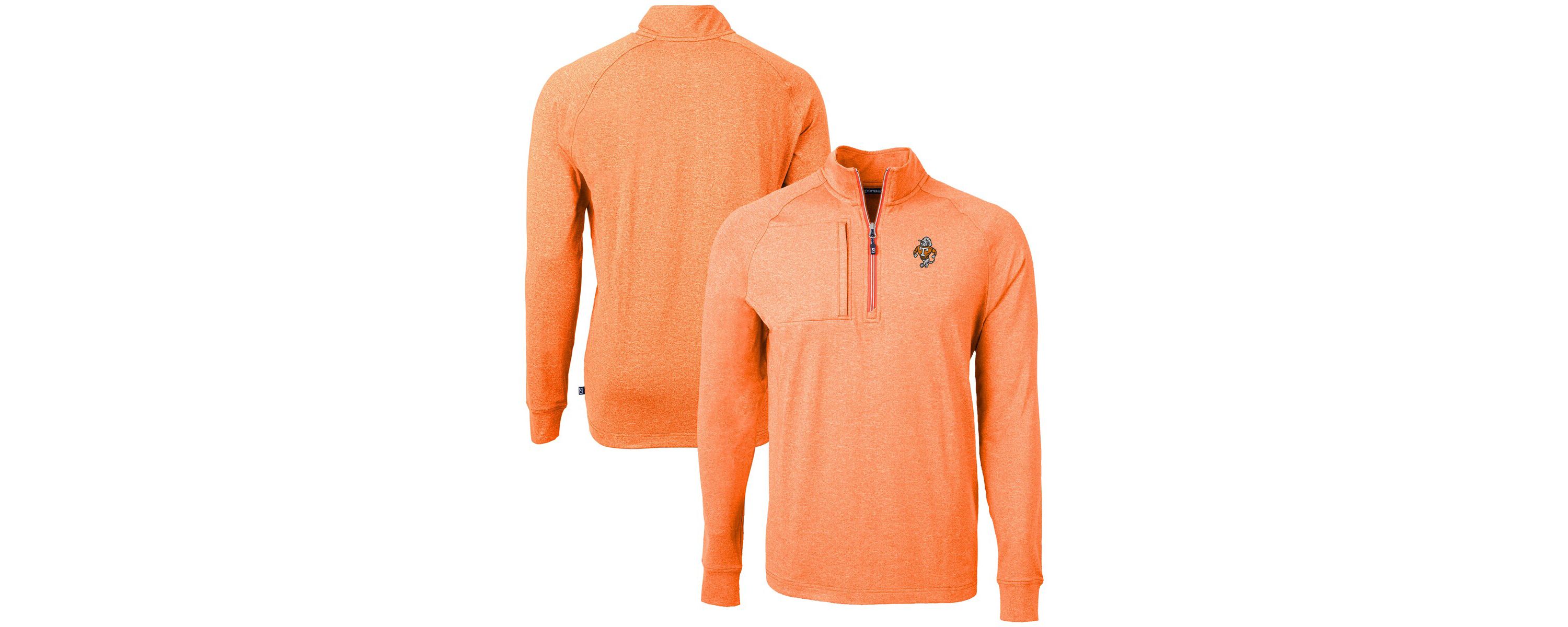 NCAA Tennessee Volunteers Vault Adapt Eco Knit ed Recycled Raglan Quarter-Zip Top