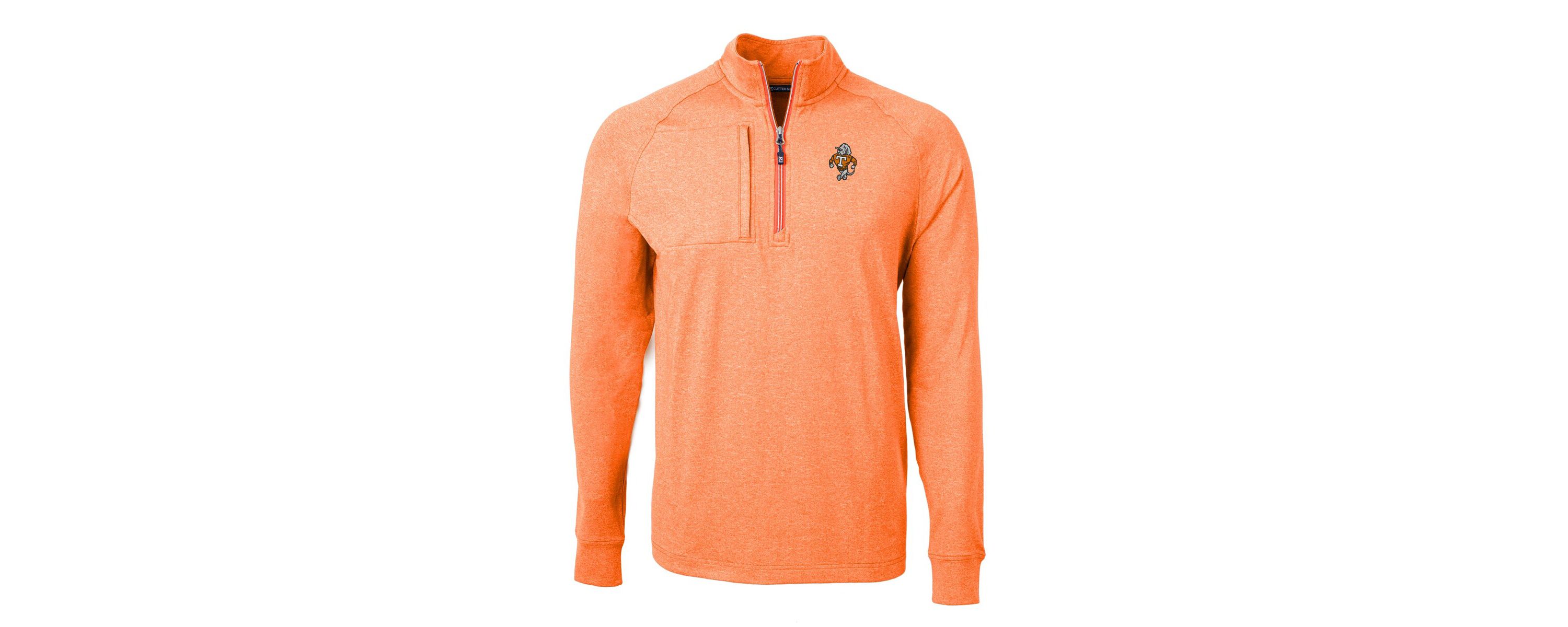 NCAA Tennessee Volunteers Vault Adapt Eco Knit ed Recycled Raglan Quarter-Zip Top