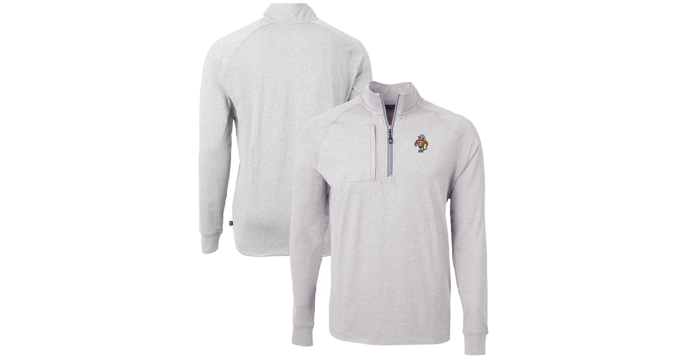 NCAA Tennessee Volunteers Vault Adapt Eco Knit ed Recycled Raglan Quarter-Zip Top