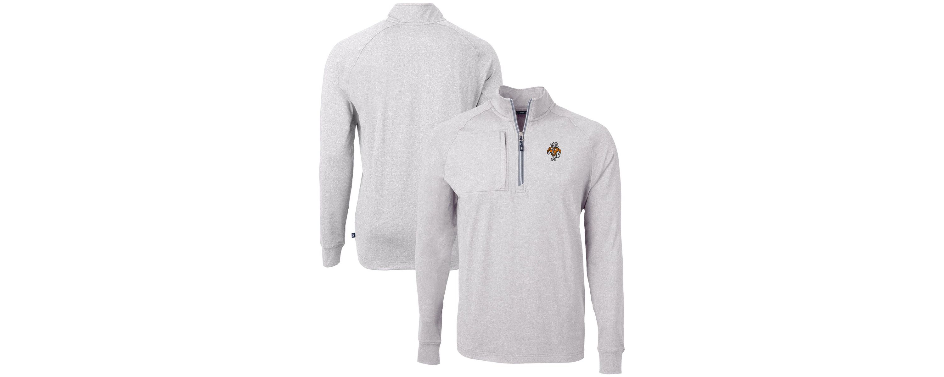 NCAA Tennessee Volunteers Vault Adapt Eco Knit ed Recycled Raglan Quarter-Zip Top