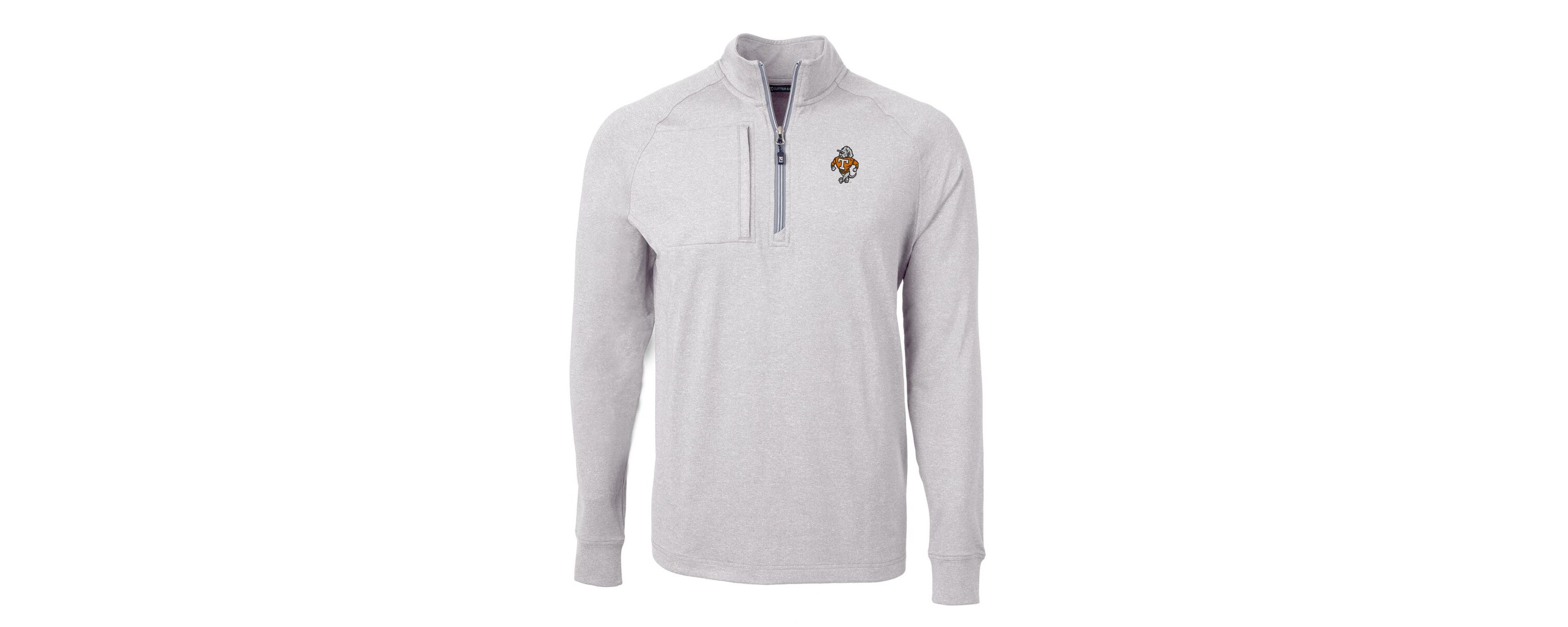 NCAA Tennessee Volunteers Vault Adapt Eco Knit ed Recycled Raglan Quarter-Zip Top
