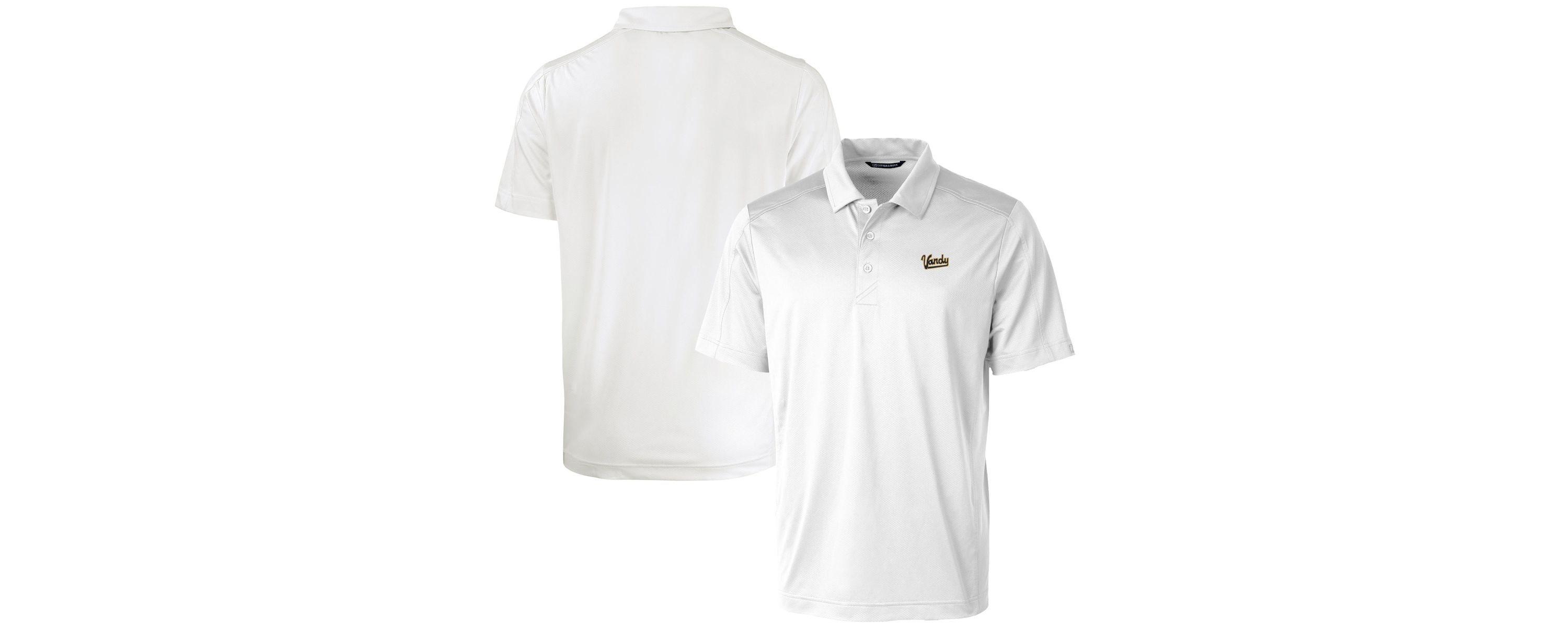 NCAA Vanderbilt Commodores Vault Prospect Textured Stretch Polo